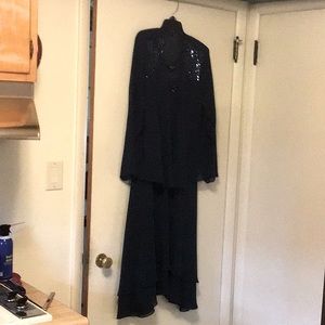 SLNY dress with jacket